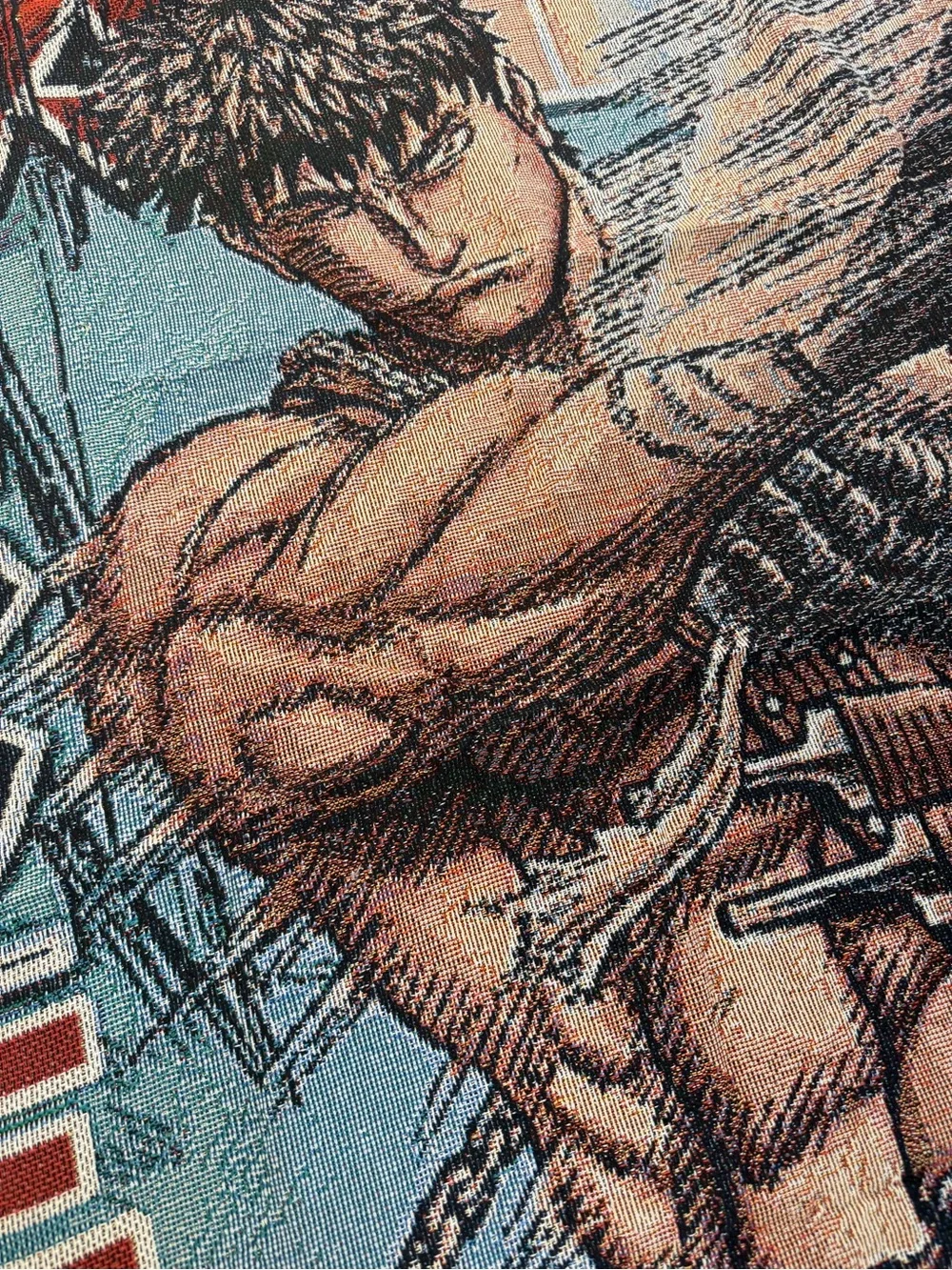 Berserk Young Guts Tapestry Throw - Anime Manga Art